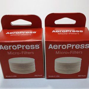 2pk 350 count AeroPress Coffee Maker  Filters